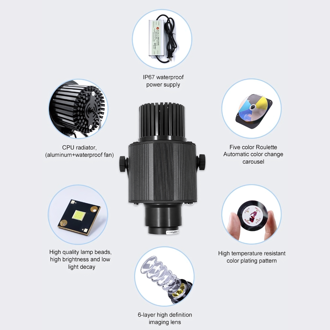 The Logo Projector - Project Your Brand in 4K HD